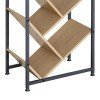 Βιβλιοθήκη Orunta pakoworld oak- μαύρο μέταλλο 40x26.5x150εκ Βιβλιοθήκη Orunta pakoworld oak- μαύρο μέταλλο 40x26.5x150εκ