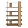 Βιβλιοθήκη Oslo pakoworld sonoma 100x32x146.5εκ