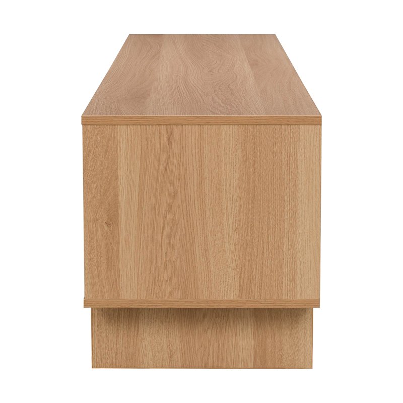 Έπιπλο τηλεόρασης Jenfia pakoworld mdf σε φυσική απόχρωση 150x39x45,5εκ