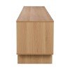 Έπιπλο τηλεόρασης Jenfia pakoworld mdf σε φυσική απόχρωση 180x39x45,5εκ