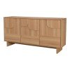 Μπουφές Jenfia pakoworld mdf σε φυσική απόχρωση 150x39x75,5εκ