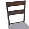 Καρέκλα Dallan pakoworld rubberwood σε καρυδί απόχρωση 40x47.5x89εκ