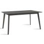 Τραπέζι Benson pakoworld MDF σε rustic grey απόχρωση 150x90x75εκ