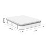 Στρώμα Utopia pakoworld pocket spring με ανώστρωμα 30-32cm 160x200εκ