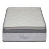 Στρώμα Utopia pakoworld pocket spring με ανώστρωμα 30-32cm 90x190εκ
