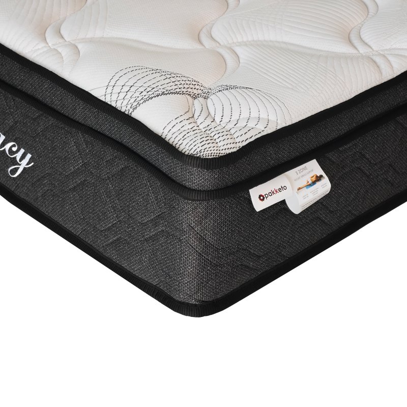 Στρώμα Legacy pakoworld pocket spring μονής όψης roll pack με ενσωματωμένο ανώστρωμα 23-25cm 90x200εκ