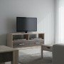 Έπιπλο τηλεόρασης OLYMPUS pakoworld χρώμα castillo-toro 120x39,5x50εκ