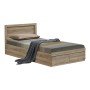 Κρεβάτι Olympus pakoworld με συρτάρι σε sonoma απόχρωση 120x200εκ