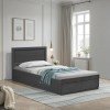 Κρεβάτι Olympus pakoworld με συρτάρι σε wenge απόχρωση 100x200εκ