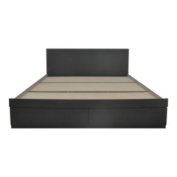 Κρεβάτι Olympus pakoworld με συρτάρι σε wenge απόχρωση 100x200εκ