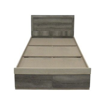 Κρεβάτι μονό Olympus pakoworld με συρτάρι castillo toro 100x200εκ
