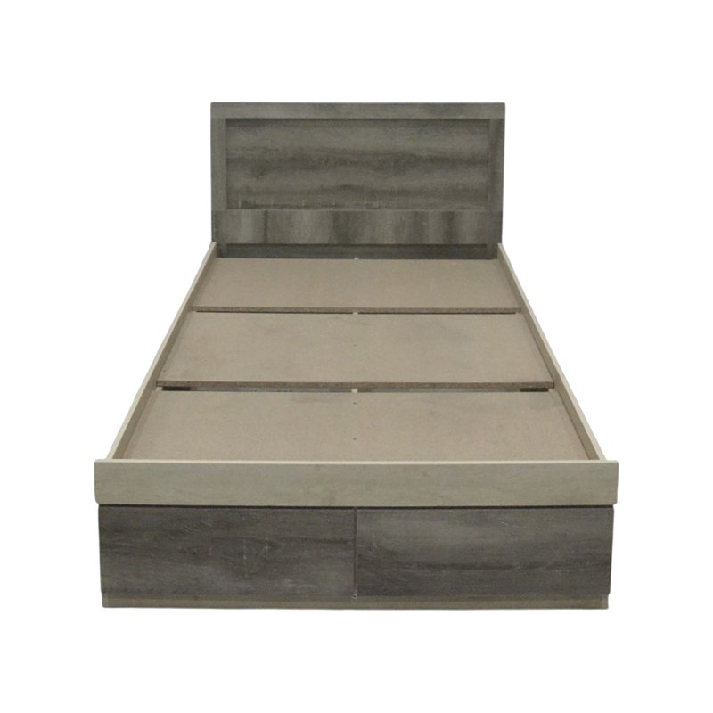 Κρεβάτι μονό Olympus pakoworld με συρτάρι castillo toro 100x200εκ