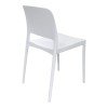 Καρέκλα Fenxy pakoworld pp σε λευκή απόχρωση 38x42x77εκ