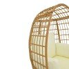 Πολυθρόνα Frox pakoworld wicker rattan φυσικό-μεταλλικό φυσικό-μαύρο πόδι-μπεζ μαξιλάρι 96x76x145εκ Πολυθρόνα Frox pakoworld wicker rattan φυσικό-μεταλλικό φυσικό-μαύρο πόδι-μπεζ μαξιλάρι 96x76x145εκ