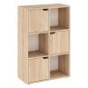Βιβλιοθήκη Bookel pakoworld μελαμίνης σε sonoma απόχρωση 59.5x27.5x89εκ Βιβλιοθήκη Bookel pakoworld μελαμίνης σε sonoma απόχρωση 59.5x27.5x89εκ