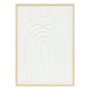Πίνακας σε καμβά Bobby pakoworld mdf 50x2.6x70εκ
