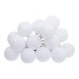 Διακοσμητικά λαμπάκια led Batoni pakoworld pvc σε λευκή απόχρωση Φ6x435εκ