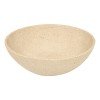 Διακοσμητικό μπωλ Serio pakoworld polyresin μπεζ Φ24.5x7.5εκ