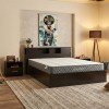 Κρεβάτι με στρώμα Olympus-Dreamer pakoworld wenge 160x200εκ