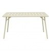 Τραπεζαρία Moraja Deraby Ι pakoworld σετ 5τεμ κρεμ μέταλλο 140x80x72εκ Τραπεζαρία Moraja Deraby Ι pakoworld σετ 5τεμ κρεμ μέταλλο 140x80x72εκ