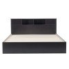 Κρεβάτι με στρώμα Olympus Utopia pakoworld wenge 160x200εκ
