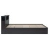 Κρεβάτι με στρώμα Olympus Utopia pakoworld wenge 160x200εκ