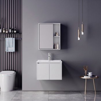 Πάγκος με νιπτήρα μπαταρία και καθρέφτη Chinky Mentis pakoworld λευκό και χρώμιο Πάγκος με νιπτήρα μπαταρία και καθρέφτη Chinky Mentis pakoworld λευκό και χρώμιο