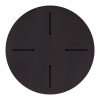 Επιφάνεια τραπεζιού Portico pakoworld HPL wenge Φ60εκ πάχους 12mm