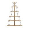 Βιβλιοθήκη mini Tars pakoworld sonoma-μαύρο 100x22x150εκ Βιβλιοθήκη mini Tars pakoworld sonoma-μαύρο 100x22x150εκ