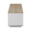 Έπιπλο τηλεόρασης Winey pakoworld σε sonoma-λευκή απόχρωση 180x44.5x44.5εκ
