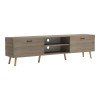 Έπιπλο τηλεόρασης Gorna pakoworld sonoma 180x35x48.6εκ