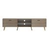 Έπιπλο τηλεόρασης Gorna pakoworld sonoma 180x35x48.6εκ