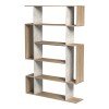 Βιβλιοθήκη Mito pakoworld sonoma - μπεζ μαρμάρου 108.5x25x161εκ Βιβλιοθήκη Mito pakoworld sonoma - μπεζ μαρμάρου 108.5x25x161εκ
