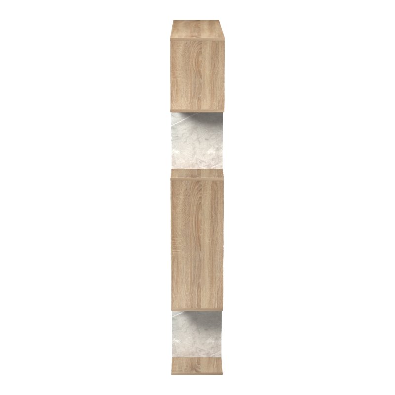 Βιβλιοθήκη Mito pakoworld sonoma - μπεζ μαρμάρου 108.5x25x161εκ Βιβλιοθήκη Mito pakoworld sonoma - μπεζ μαρμάρου 108.5x25x161εκ
