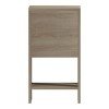 Κομοδίνο Reppo pakoworld sonoma 30x30x55εκ