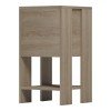 Κομοδίνο Reppo pakoworld sonoma 30x30x55εκ