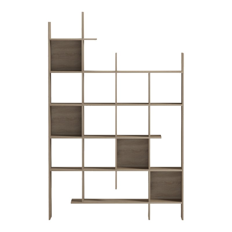 Βιβλιοθήκη Manco pakoworld sonoma 122x25.5x188εκ Βιβλιοθήκη Manco pakoworld sonoma 122x25.5x188εκ