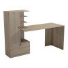 Γραφείο εργασίας με βιβλιοθήκη Felanbo pakoworld sonoma 160x60x125εκ