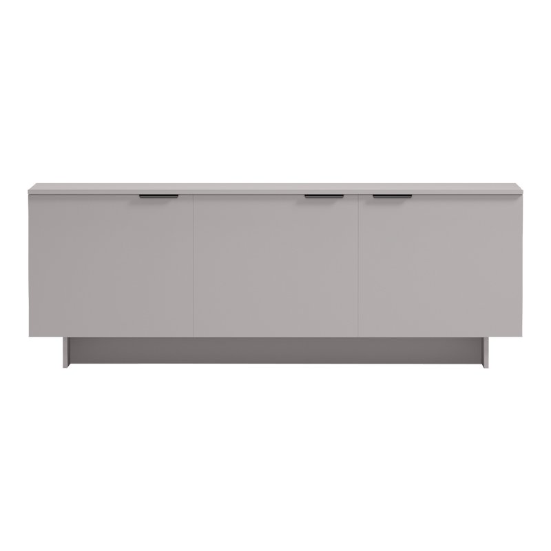 Έπιπλο τηλεόρασης Beldon pakoworld γκρι 150x42x55εκ