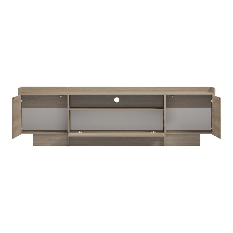 Έπιπλο τηλεόρασης Derden pakoworld sonoma 197x38x58εκ Έπιπλο τηλεόρασης Derden pakoworld sonoma 197x38x58εκ