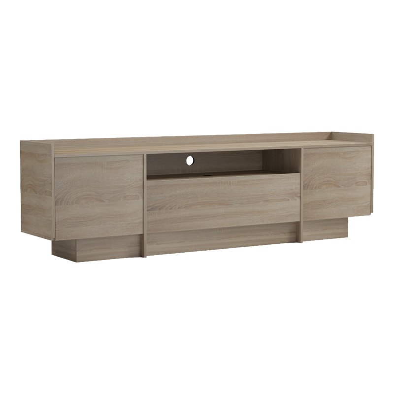 Έπιπλο τηλεόρασης Derden pakoworld sonoma 197x38x58εκ Έπιπλο τηλεόρασης Derden pakoworld sonoma 197x38x58εκ