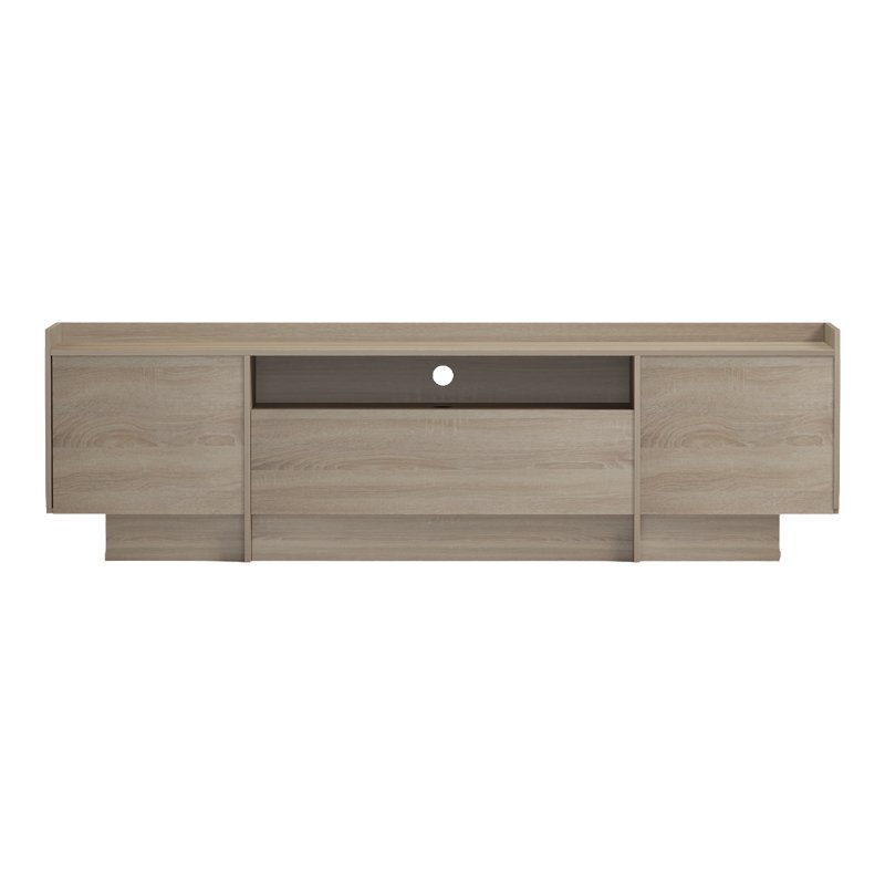 Έπιπλο τηλεόρασης Derden pakoworld sonoma 197x38x58εκ Έπιπλο τηλεόρασης Derden pakoworld sonoma 197x38x58εκ