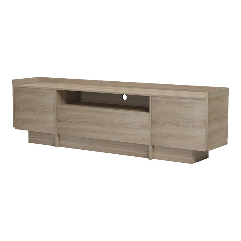 Έπιπλο τηλεόρασης Derden pakoworld sonoma 197x38x58εκ Έπιπλο τηλεόρασης Derden pakoworld sonoma 197x38x58εκ