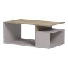 Τραπέζι σαλονιού Wendo pakoworld taupe-sonoma 91x37x50εκ