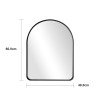 Καθρέπτης Selene pakoworld λεύκο MDF 46x1.2x60 εκ