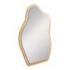 Καθρέπτης Evanthia pakoworld MDF σε φυσική απόχρωση 36x1.2x56 εκ