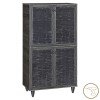 Παπουτσοθήκη-ντουλάπι Ronan pakoworld χρώμα wenge 70.5x35x122εκ