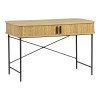Γραφείο εργασίας Scandi pakoworld MDF/Metal σε φυσική απόχρωση με μεταλλικά μαύρα πόδια 120x60x76,5εκ Γραφείο εργασίας Scandi pakoworld MDF/Metal σε φυσική απόχρωση με μεταλλικά μαύρα πόδια 120x60x76,5εκ