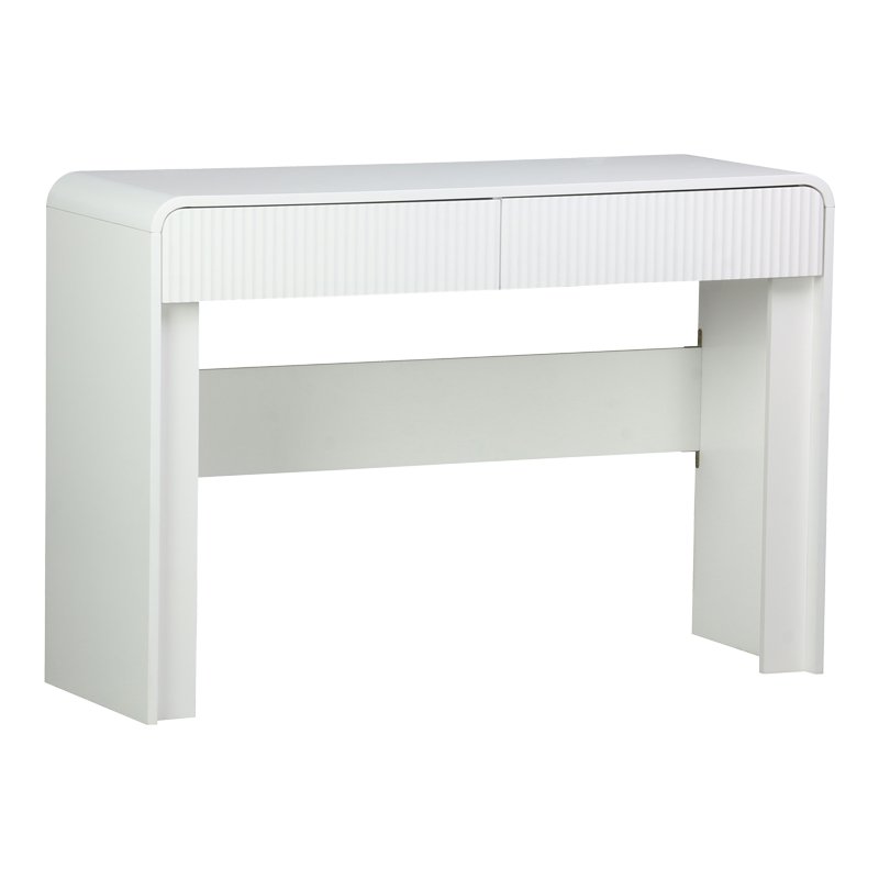Κονσόλα Zeplen pakoworld λευκό mdf 110x38x75εκ