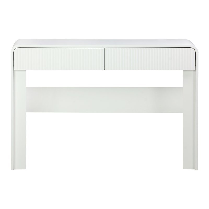 Κονσόλα Zeplen pakoworld λευκό mdf 110x38x75εκ